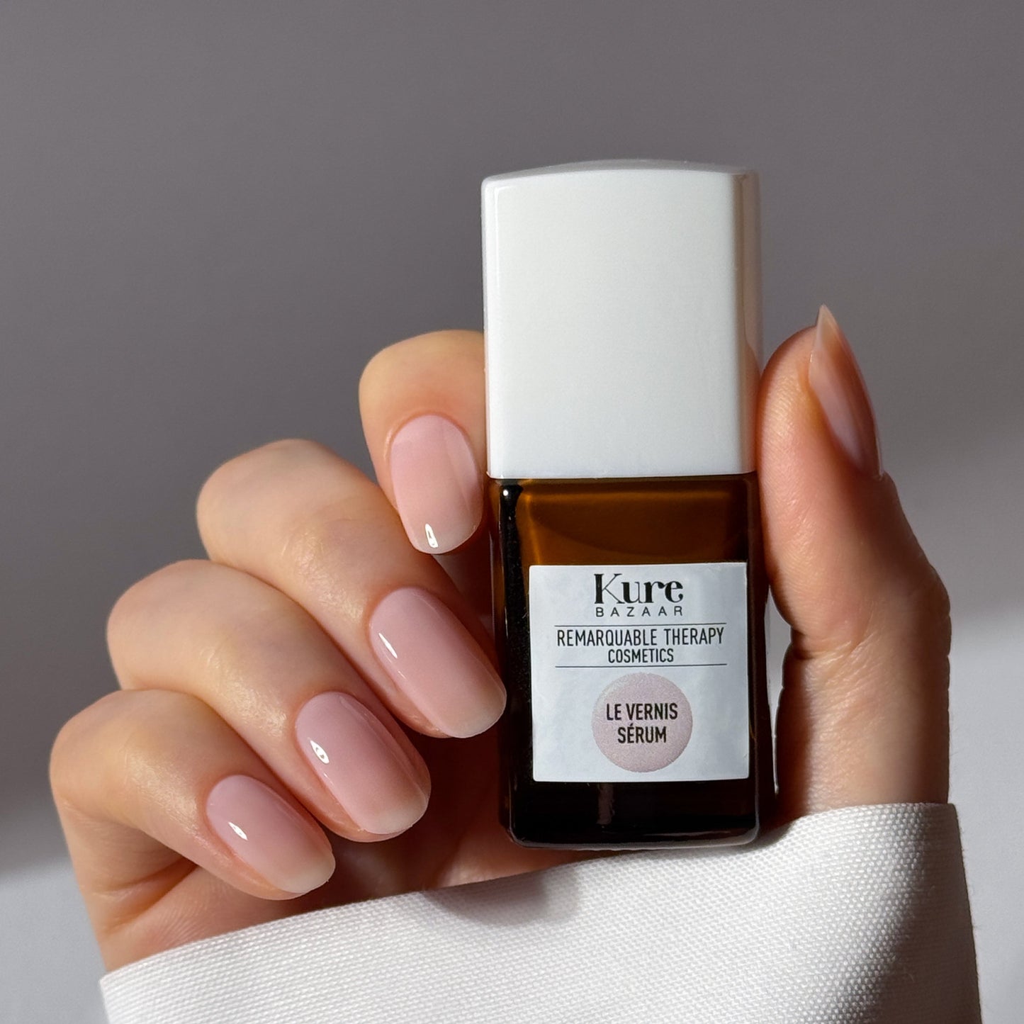 Kure Bazaar Colour Repairing Serum Nail Polish Le Rose 01