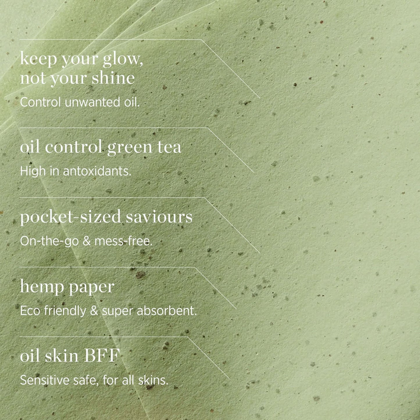 Ere Perez Green Tea Oil Control Paper