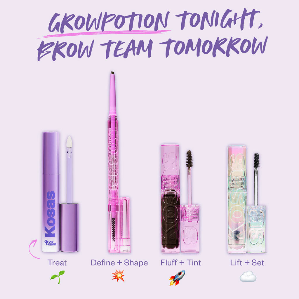 Kosas Growpotion Fluffy Lash + Brow Boosting Serum