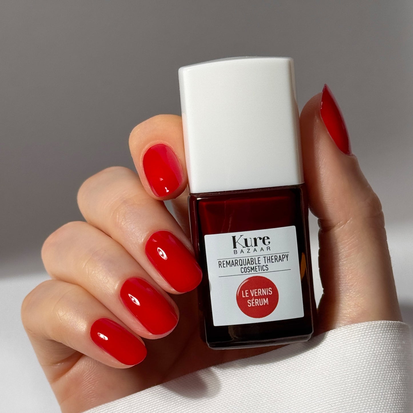 Kure Bazaar Colour Repairing Serum Nail Polish Le Rouge 01