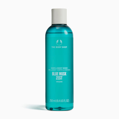 Blue Musk Zest Hair And Body Wash
