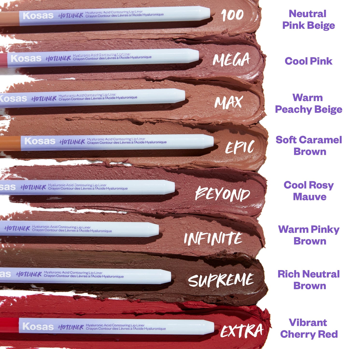 Kosas Hotliner - Hyaluronic Acid Contouring Lip Liner