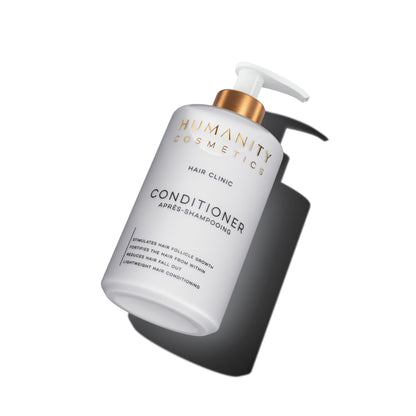 HAIR CLINIC CONDITIONER - DHT blocking Red Clover & Ginkgo - Vitamins B3 & B5 - Caffeine - Keratin & Wheat Protein, Improve Texture, Density and Thickness of the Hair