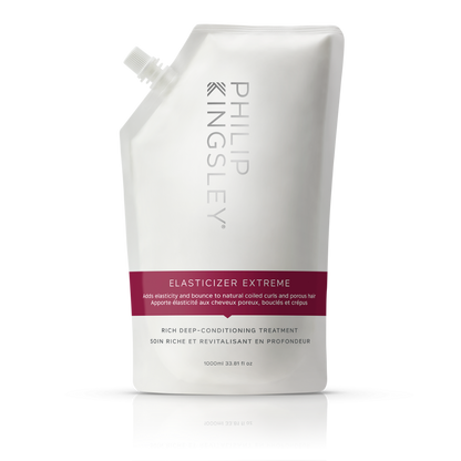 Philip Kingsley Elasticizer Extreme Rich Deep-Conditioning Treatment Eco Refill Pouch 1000ml