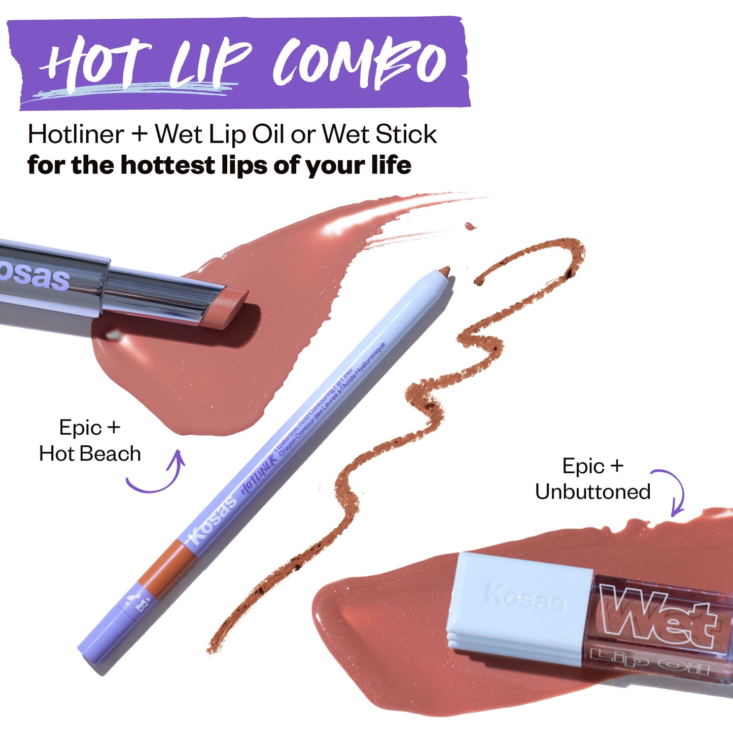 Kosas Hotliner - Hyaluronic Acid Contouring Lip Liner