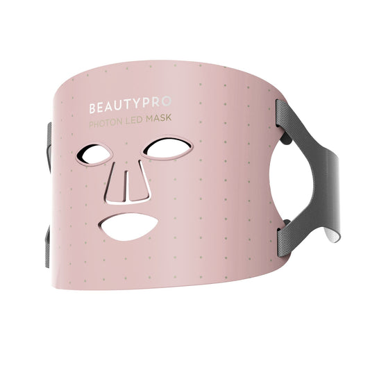BEAUTYPRO Photon LED Light Therapy Facial Mask (Pink)