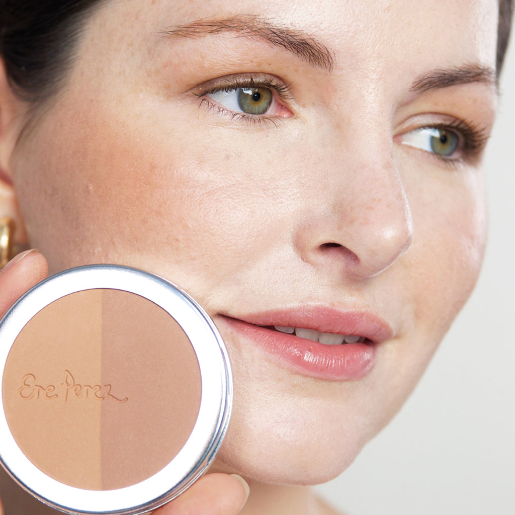 Ere Perez Rice Powder Blush & Bronzer - Roma