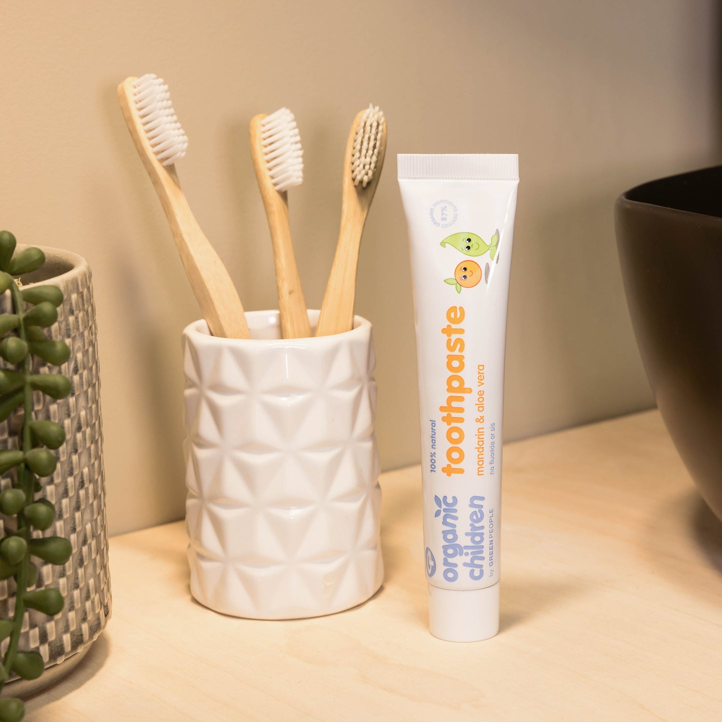 Organic Children Mandarin & Aloe Vera Toothpaste 50ml