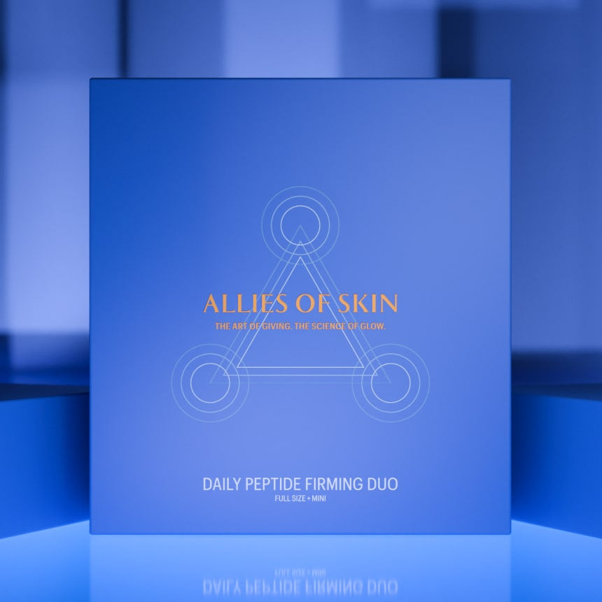 Allies of Skin Daily Firming Duo Face & Eye Peptides Kit