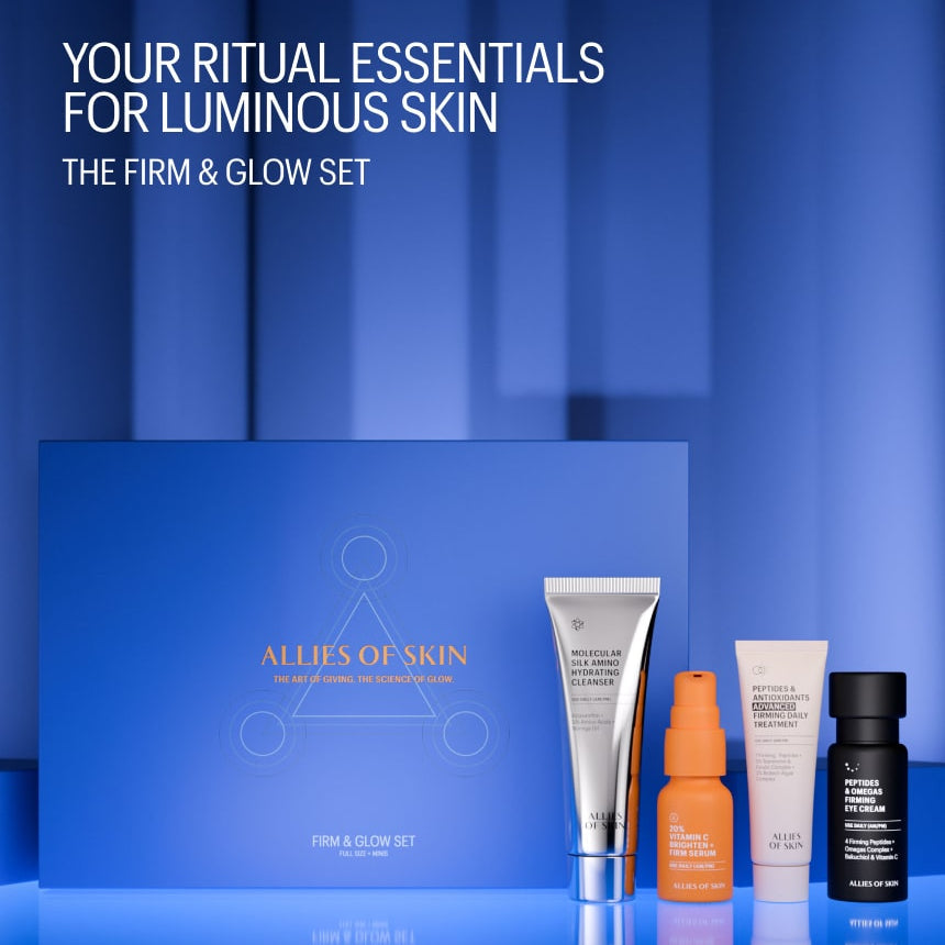 Allies of Skin Firm & Glow Routine Brightening Skincare Kit