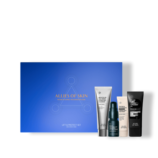 Allies of Skin Lift & Protect Routine Anti Aging Skincare Kit