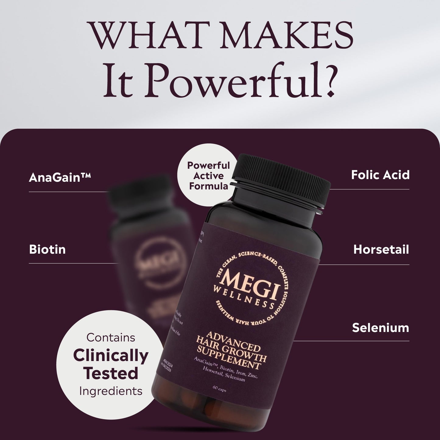 Megi Wellness Ultimate Hair Growth Set (Worth £118.96)