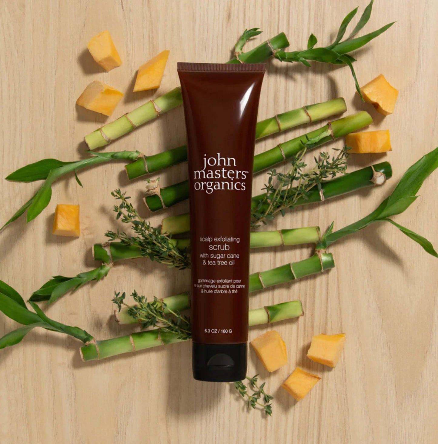 John Masters Scalp Exfoliating Scrub with Sugar Cane & Tea Tree Oil