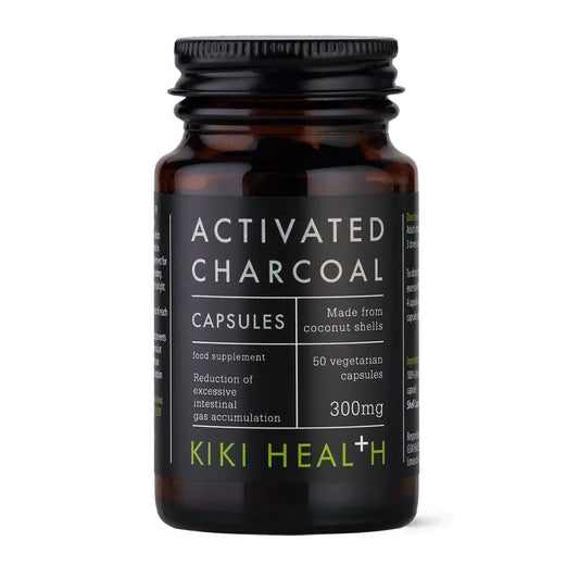 KIKI Health Activated Charcoal 50 Vegicaps