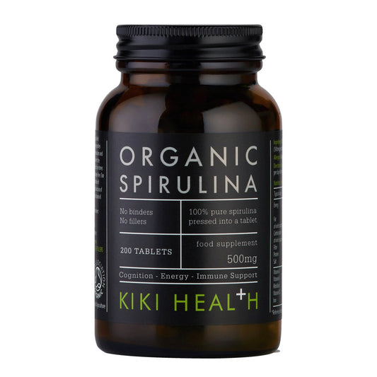 KIKI Health Organic Spirulina 200 Tablets