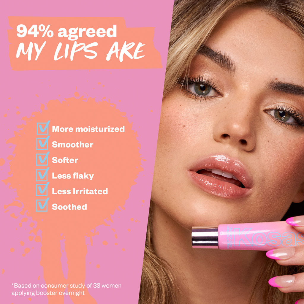 Kosas Plump & Juicy Lip Booster Buttery Treatment