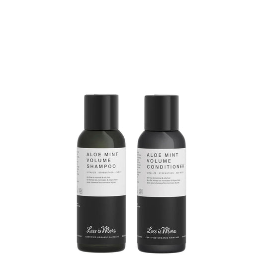 Less is More Aloe Mint Haircare Duo