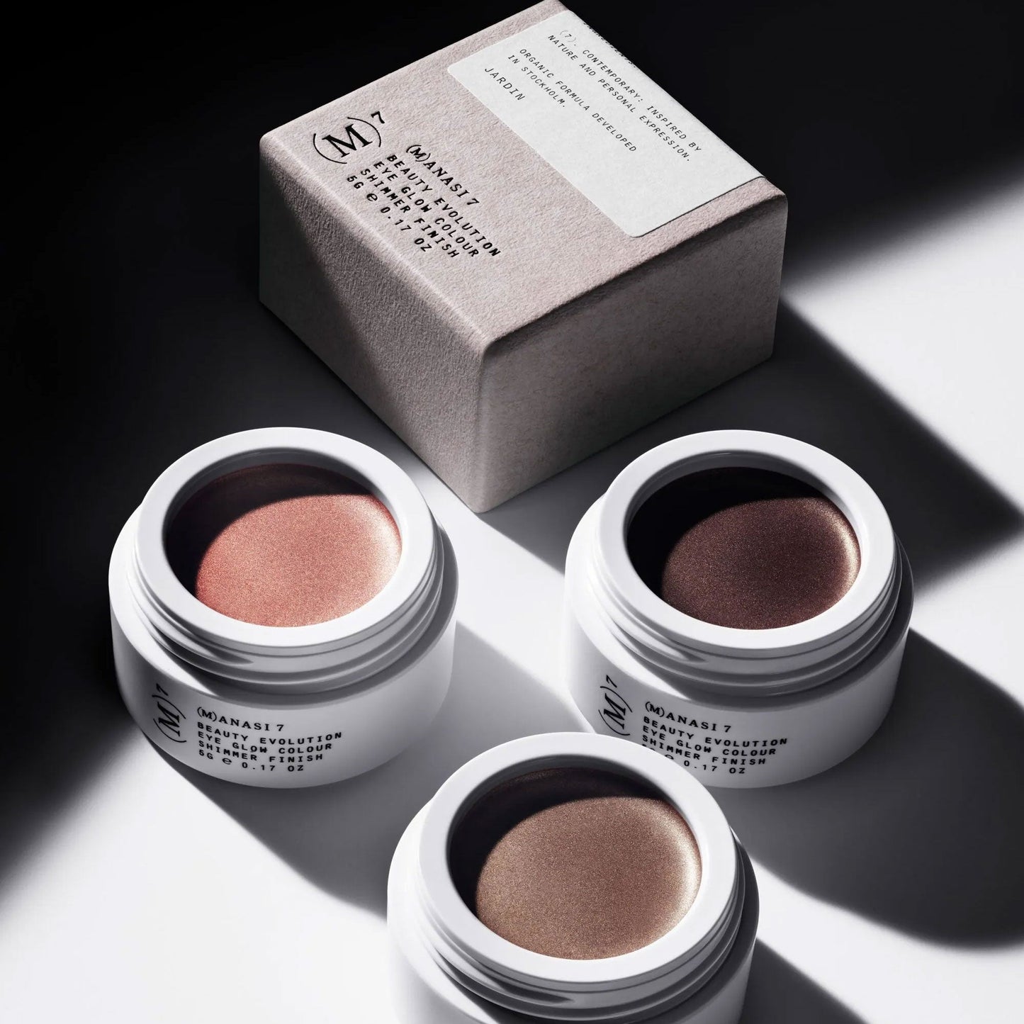 Manasi 7 Eye Glow Cream Eyeshadows