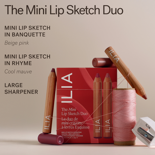 Ilia The Mini Lip Sketch Duo
