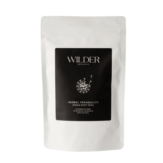 Wilder Botanics Herbal Tranquility Bath Soak Single Shot