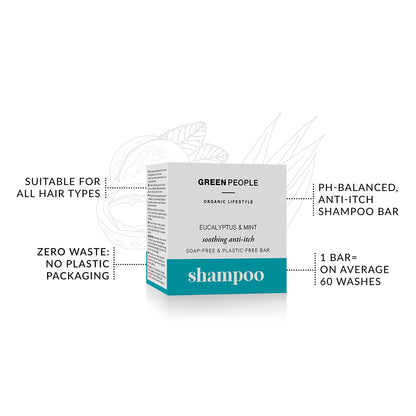 Eucalyptus & Mint Shampoo Bar 50g