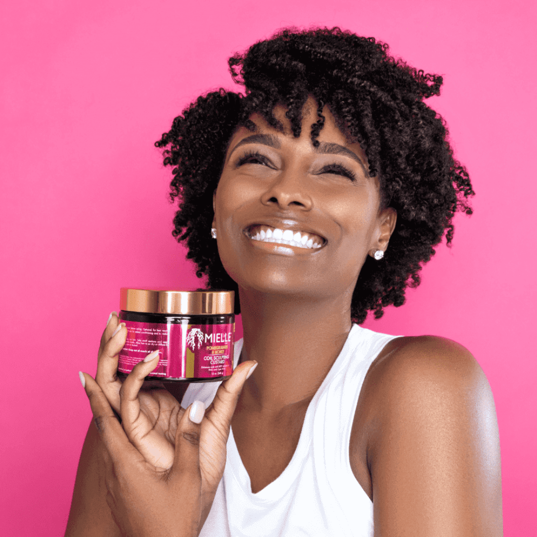Mielle Pomegranate & Honey Coil Sculpting Custard Hair Styling Gel