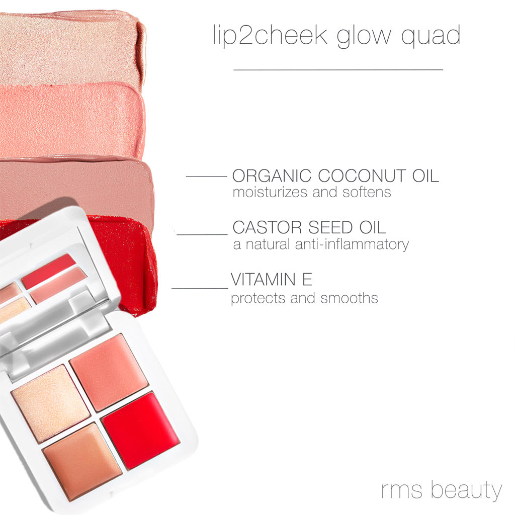 Rms Beauty Lip2cheek Glow Quad